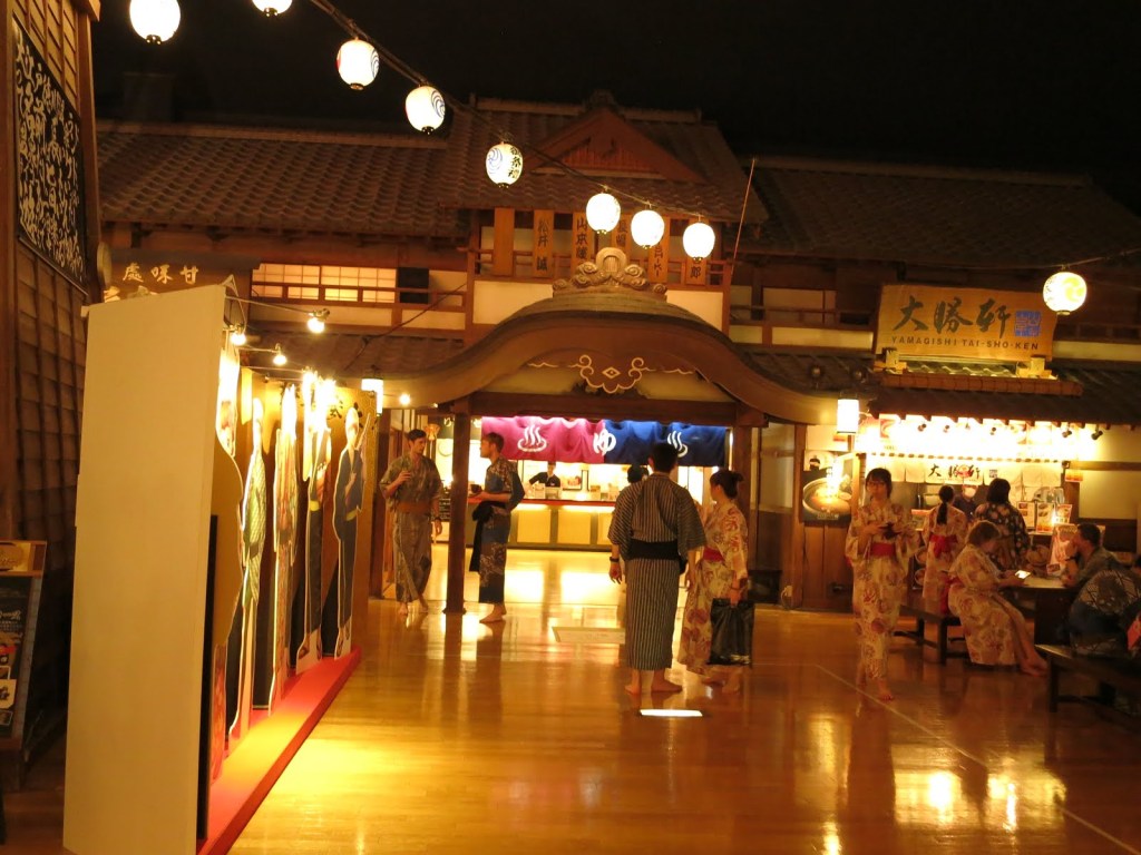 Man-made island and urban onsen: Odaiba,&nbsp;Tokyo