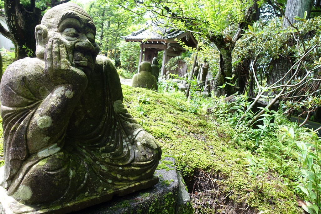 Amusing Rakan Statues in Choanji,&nbsp;Hakone